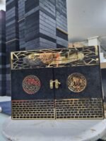 Eid Gift L Box Velvet, Full Quran, Tasbeeh, Prayer Mat, Book Marker Decoration - Image 13
