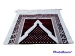 Quality Islamic prayer mat, rug, janamaz, Salat mat different colours Turkish - Image 5