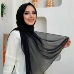 Chiffon Large Plain Shawl Head Scarf Wrap Hijab 190x 70cm High-Quality Turkish