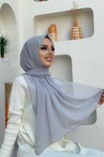 Chiffon Large Plain Shawl Head Scarf Wrap Hijab 190x 70cm High-Quality Turkish - Image 11