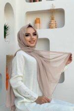Chiffon Large Plain Shawl Head Scarf Wrap Hijab 190x 70cm High-Quality Turkish - Image 14