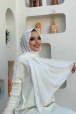 Chiffon Large Plain Shawl Head Scarf Wrap Hijab 190x 70cm High-Quality Turkish - Image 6
