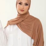 Large Plain Shawl Head Scarf Wrap Hijab 185x70 cm Turlu (Artificial Cotton) High-Quality Turkish