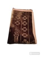 High Quality X Large Thick Velvet Islamic Plain Salat Prayer mat, rug, janamaz - Image 5