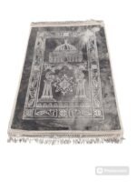 High Quality X Large Thick Velvet Islamic Plain Salat Prayer mat, rug, janamaz - Image 7