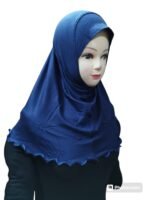 Pull on Instant 1Pc Quality Turkish Turlu Yusra Amira Children Hijab - Image 4