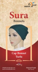 2 x Cap Bonnet stretchy comfy reusable re-washable Turkey