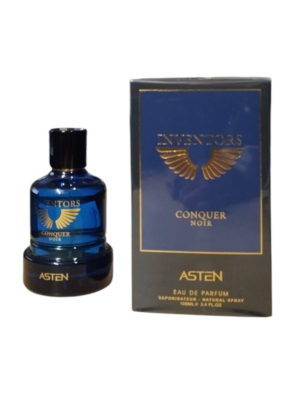 Inventors Conquer Noir Eau De Parfum Long Lasting Perfume- For Men - 100ml - Image 1