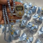 2x Fancy Tasbeeh & Finger masbaha in Transparent Gift Boxes wedding engagement