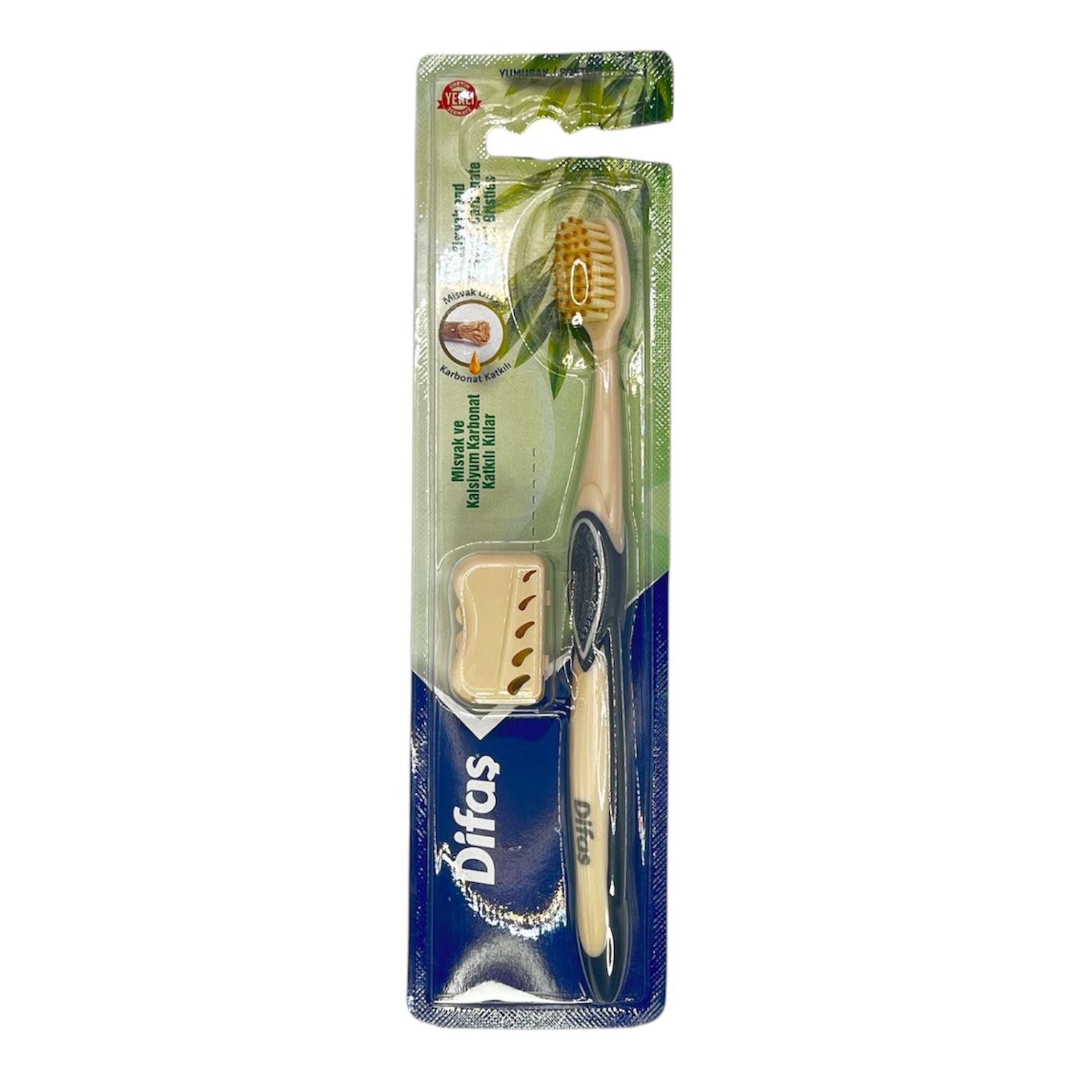 wp-image-7323405270.jpg Premium Toothbrush Made With Miswak, Calcium Carbonate With Case, Turkey - Image 1