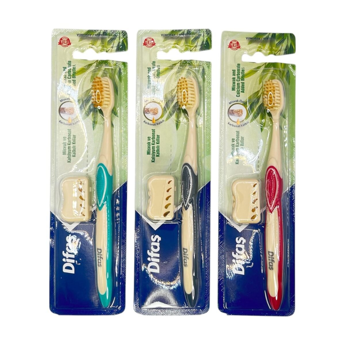 Premium Toothbrush Made With Miswak, Calcium Carbonate With Case, Turkey - Image 5