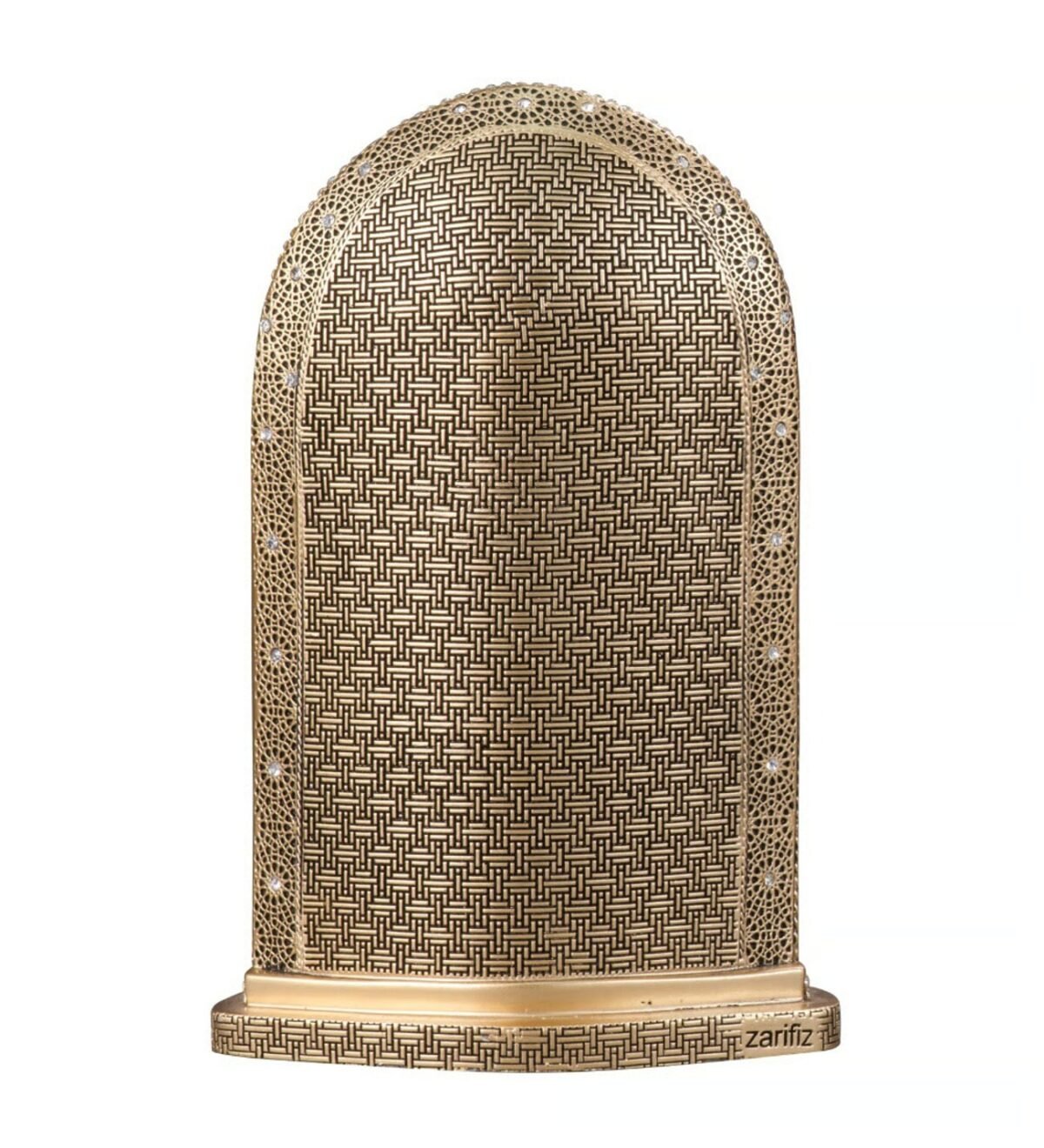 Mehrab Clock – Ayat al-Kursi Model | Silver & Gold Islamic Ornament Gift - Image 2