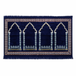 2 & 4 Person Prayer Mat – Turkish Islamic Janamaz Rug for Family Salah (Multiple Colours)
