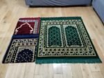 2 & 4 Person Prayer Mat – Turkish Islamic Janamaz Rug for Family Salah (Multiple Colours) - Image 25