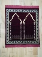 2 & 4 Person Prayer Mat – Turkish Islamic Janamaz Rug for Family Salah (Multiple Colours) - Image 16