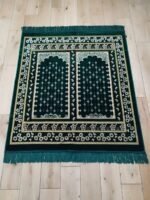 2 & 4 Person Prayer Mat – Turkish Islamic Janamaz Rug for Family Salah (Multiple Colours) - Image 13