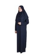 Turkish Jersey Prayer Abaya with Attached Hijab – One Piece Women’s Salah Dress - Image 2