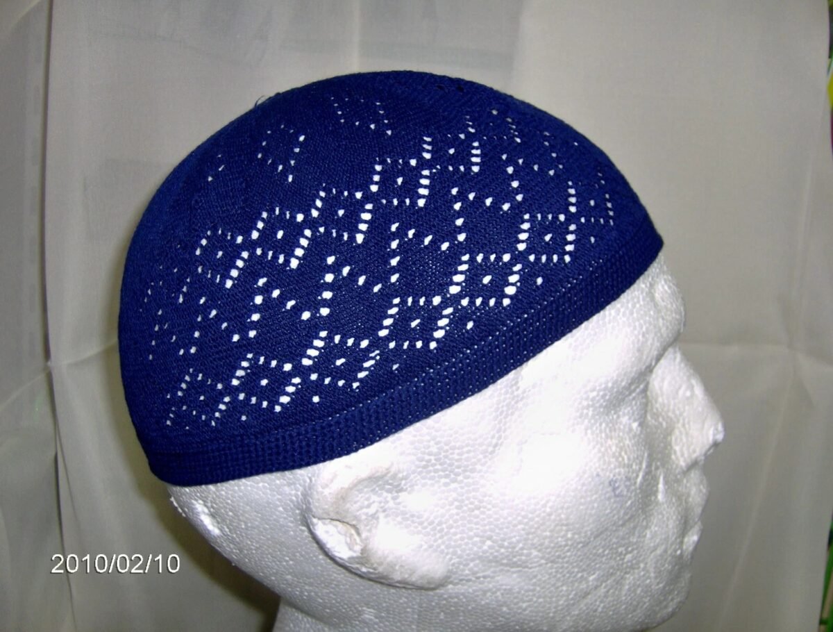 2x Men’s Islamic Prayer Hat Topi Kufi – Knitted, Wool & Velvet Skull Cap - Image 18